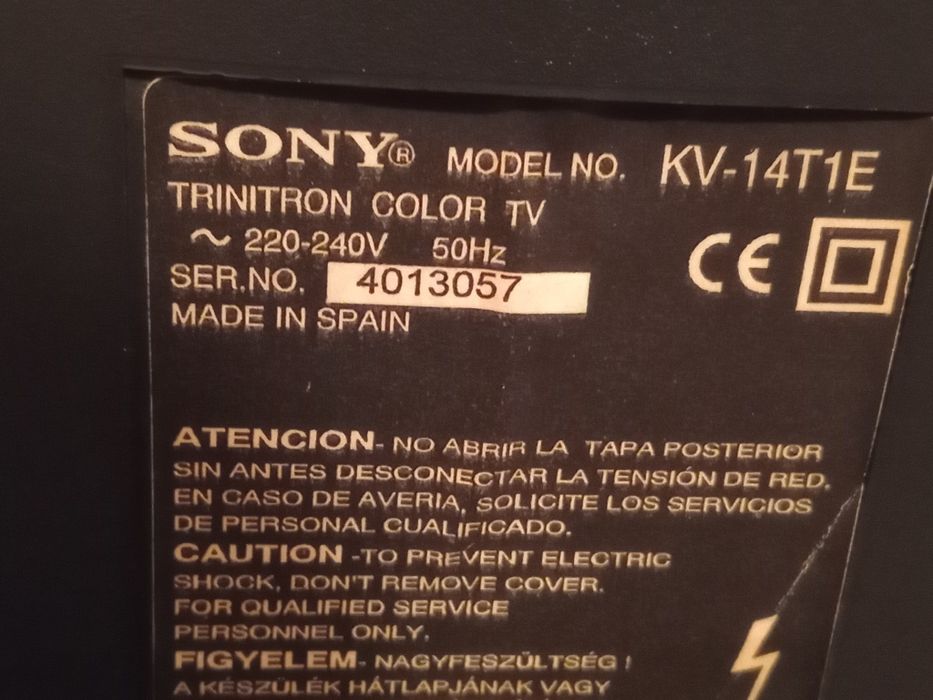 Sony Trinitron KV-14T1E