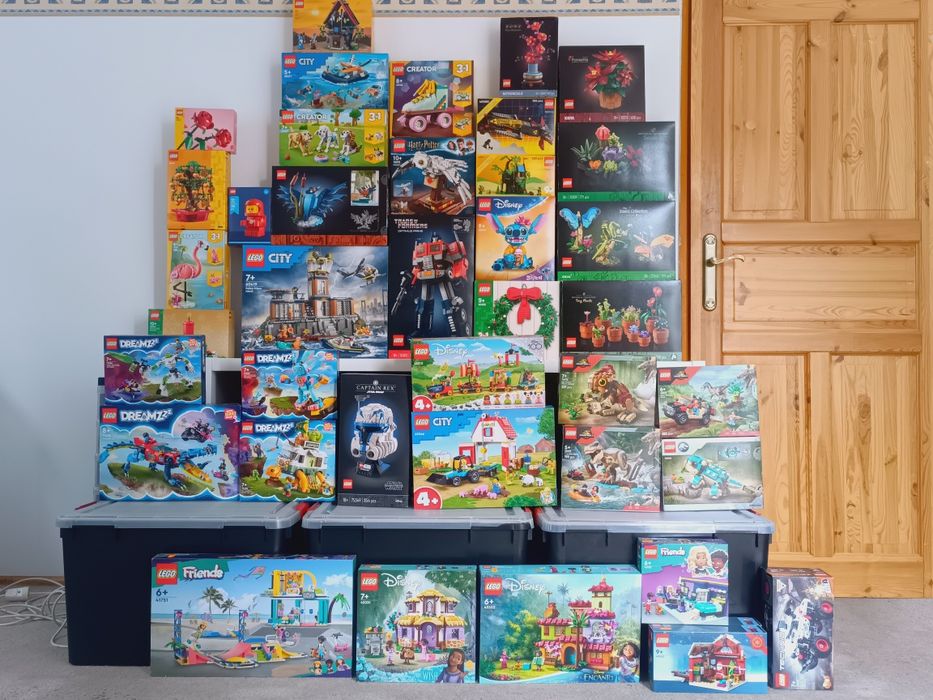 Klocki LEGO Nowe Botanicals Dreamzzz Dinozaury City Creator Disney Friends Legoland