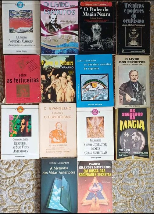Espiritismo, Ocultismo, etç. Livros Antigos Raros