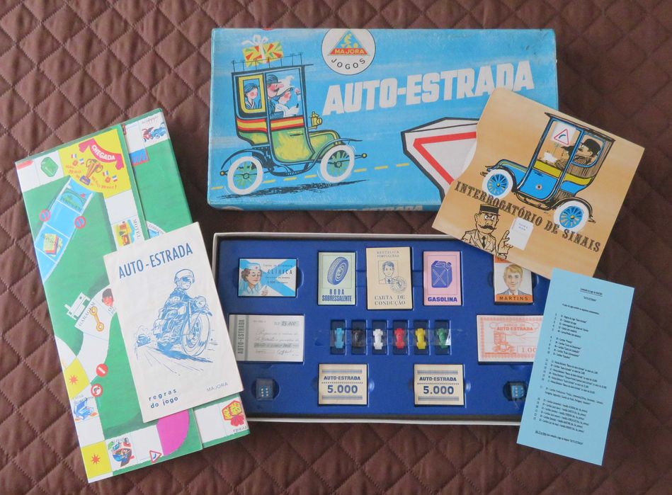 AUTO-ESTRADA (Jogo de Tabuleiro) - Majora64750875931009121