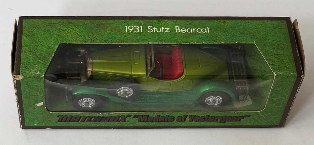 Y-14 Matchbox_1931 STUTZ Bearcat. Série “Models Of Yesteryear”. Completo, como novo.