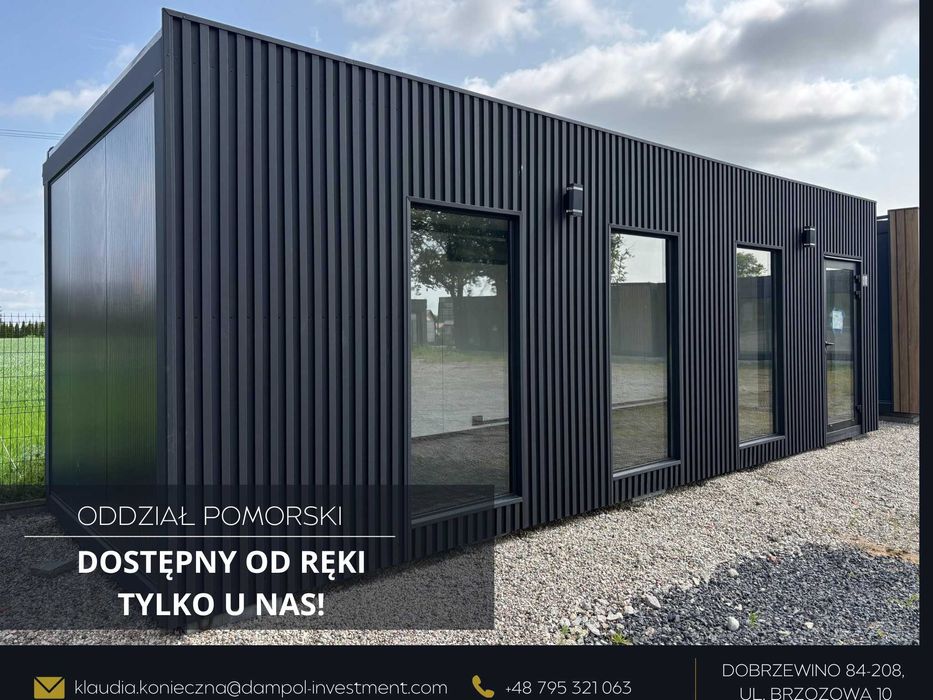 pawilon biurowy 9x3/ domek letniskowy, całoroczny 27m2/ handlowy