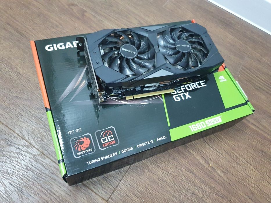 Видеокарта Gigabyte GTX 1660 Super OC 6GB