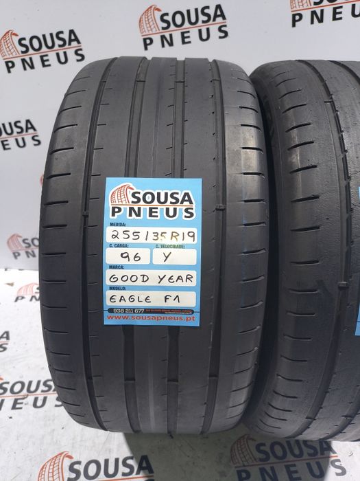 2 pneus semi novos Good Year 255-35R19 Oferta dos Portes