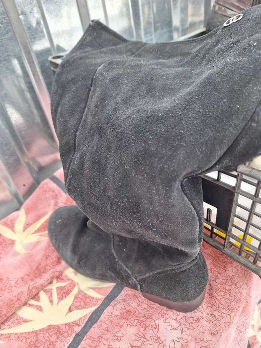 Сапожки замшеві жіночі