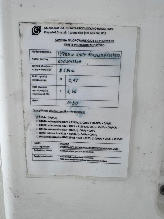 Chłodnia Renault Master