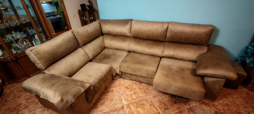 Sofá com chaiselong