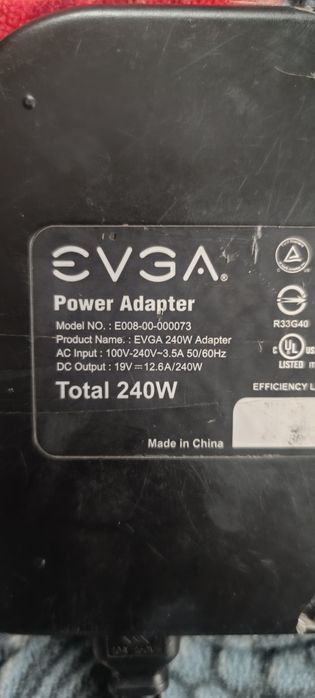 Ігровий Ноутбук EVGA SC15, intel core i7, RTX 1060 на 6 gb