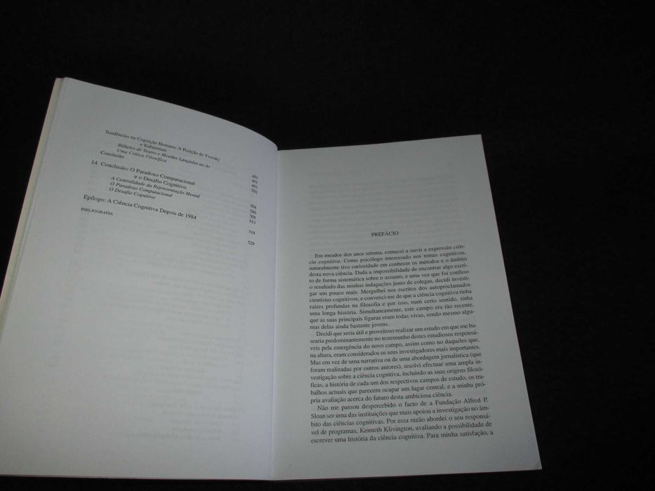 Livro A Nova Ciência da Mente Uma história da Revolução Cognitiva