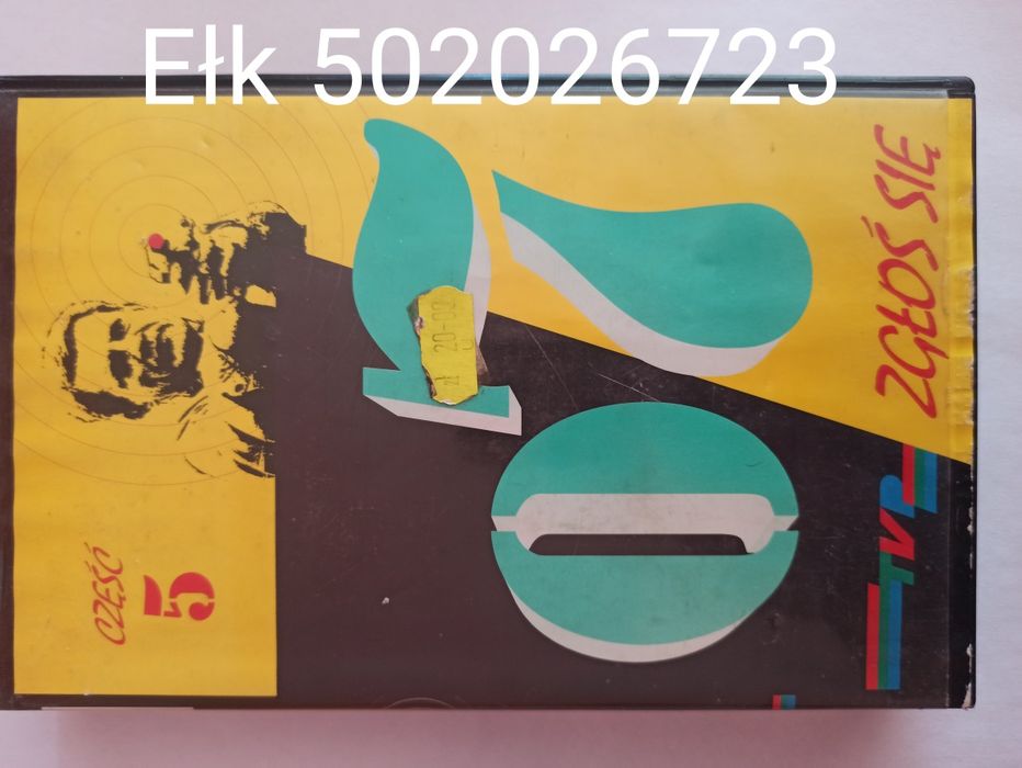 Kaseta VHS film 07 zgłoś się wysyłka gratis