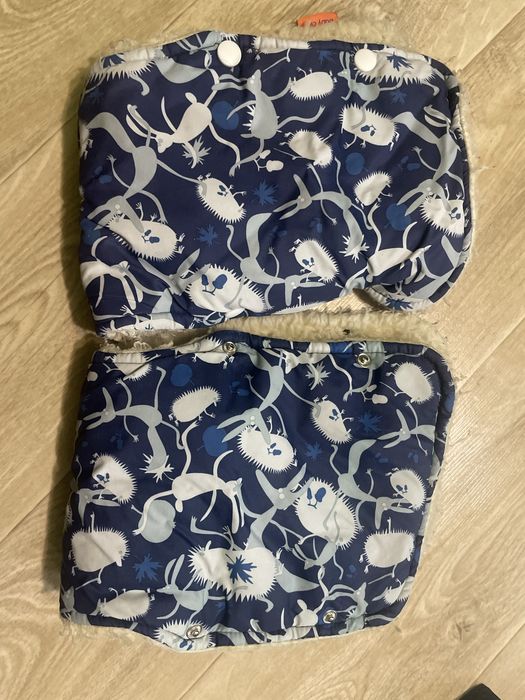 Конверт в санки з рукавичками