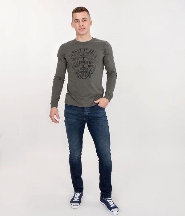 Lee Cooper jeansy męskie Slim dark brushed