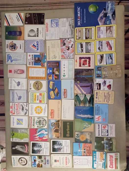 Calendários de bolso