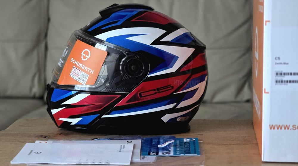 Kask szczękowy Schuberth C5 ZENITH BLUE rozm. L - 07.04.2026