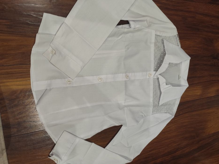 Nowa koszula dziewczęca galowa r. 152 polski producent