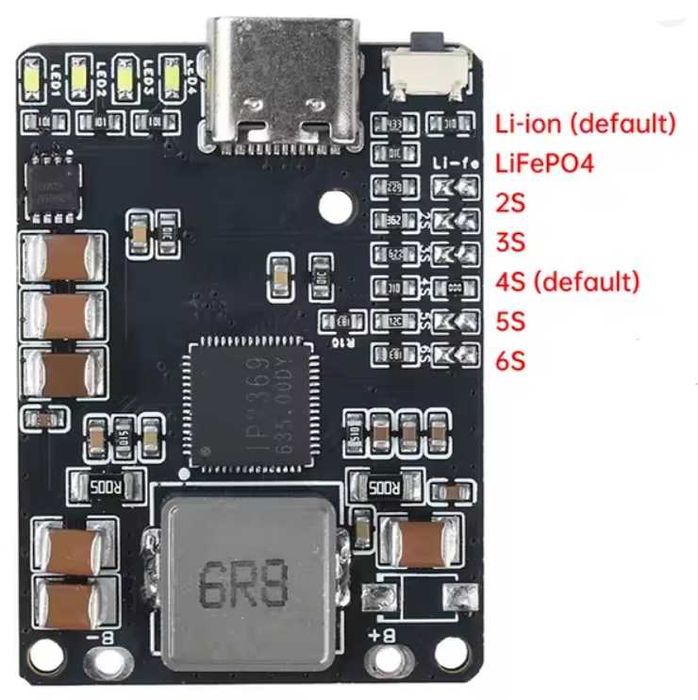 TP4056H IP2312 TP4057 Type-C Micro USB модуль АКБ 18650: 7 грн