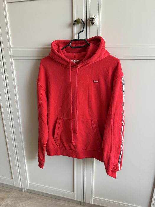 Levis meska czerwona bluza xs