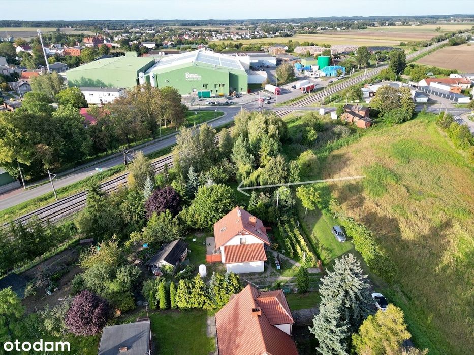 Uzbrojona działka budowlana z MPZP w Gniewkowie