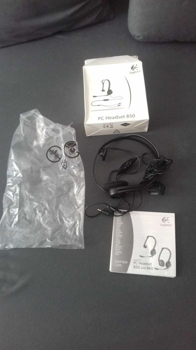 Słuchawki Logitech PC Headset 850 (jednouszne) z mikrofonem