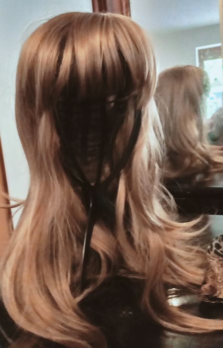 Peruka miodowy jasny brąz