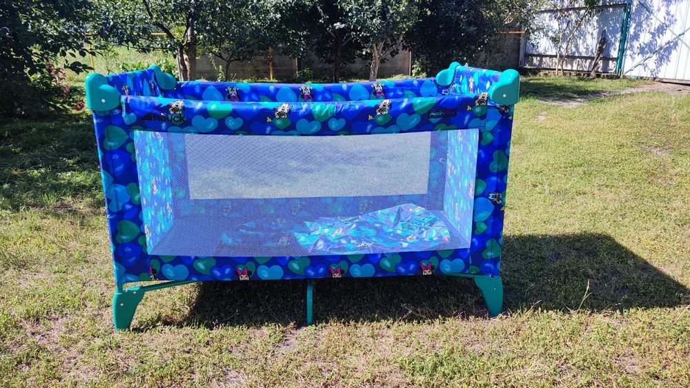 Туристичне ліжко, манеж дитячий, ліжко дитяче, GRACO, розкладне ліжко