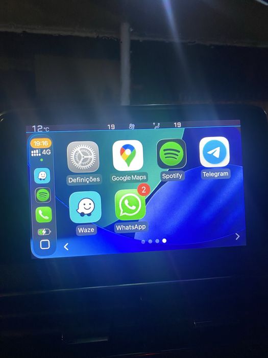 20€  Carplay  sem fio  IOS ou Android