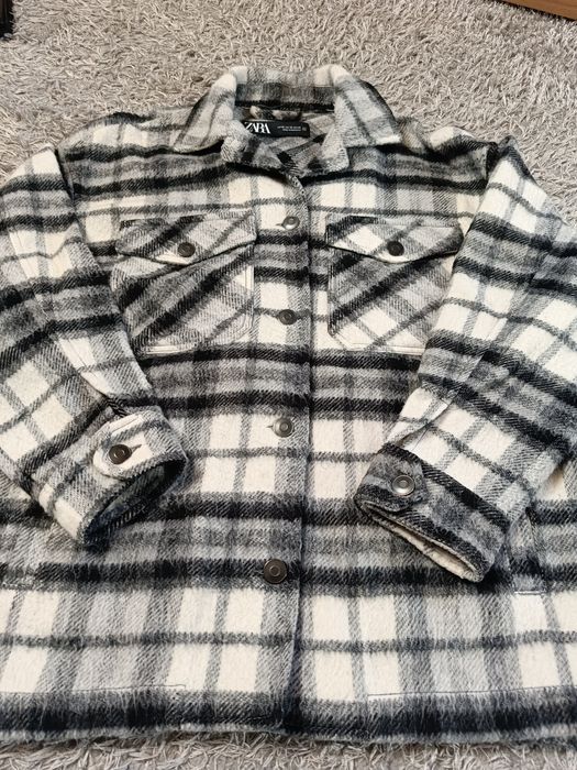 Zara kurtka koszulowa oversize r. XS