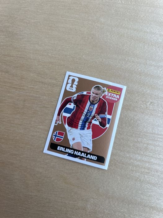 Erling Haaland EXTRA STICKER bronze
