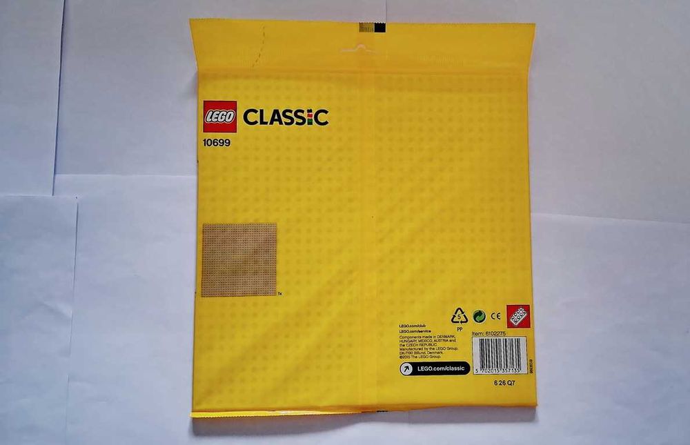 Lego Classic 10699 Sand Baseplate Polybag selado Star Wars