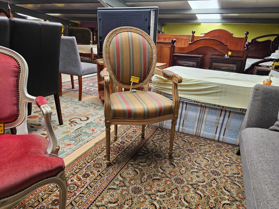 Cadeirão antigo / Bergere - óptimo estado