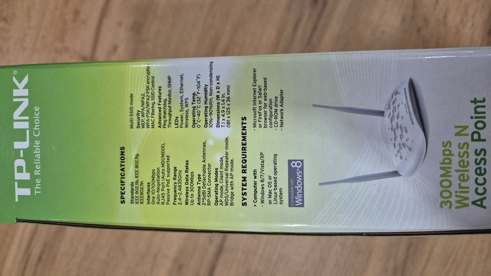 TP-Link TL-WA801ND – Wi-Fi Access Point64730205547521122