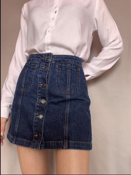 Джинсовая юбка