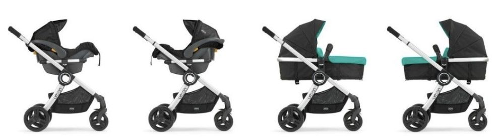 Chicco Urban carrinho + carrinho modo alcofa + cadeira auto  130€ TUDO