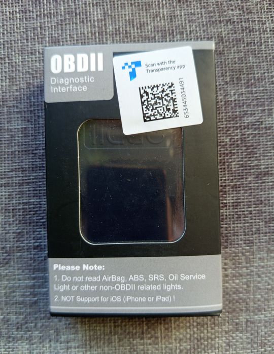 Interfejs OBD II 2 Bluetooth Android ELM 327