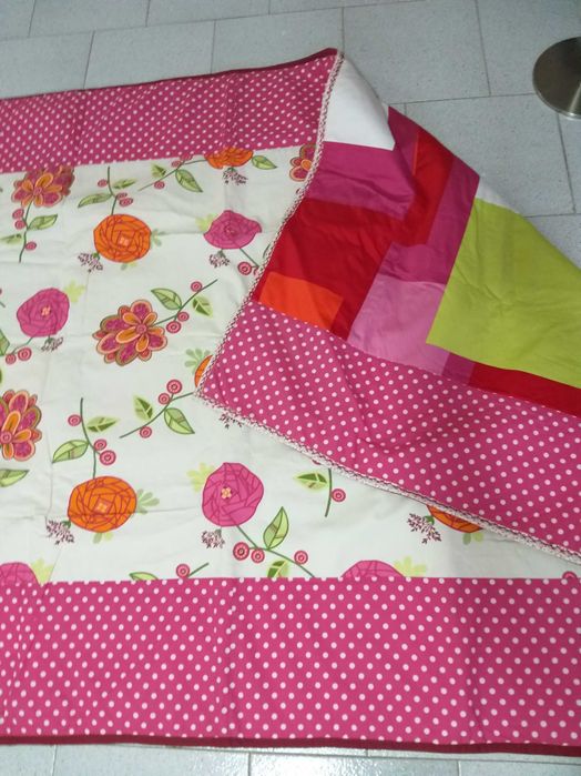 colcha - edredon feito à mão