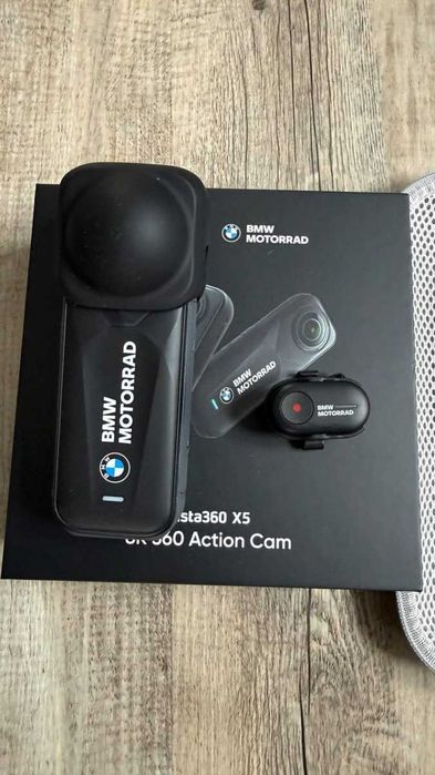 Insta360 X5 BMW Motorrad Edition - zestaw kamera akcji 360
