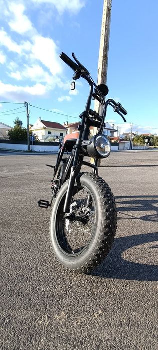 Bicicleta Elétrica Fat Tire 960Wh Estilo Brutal