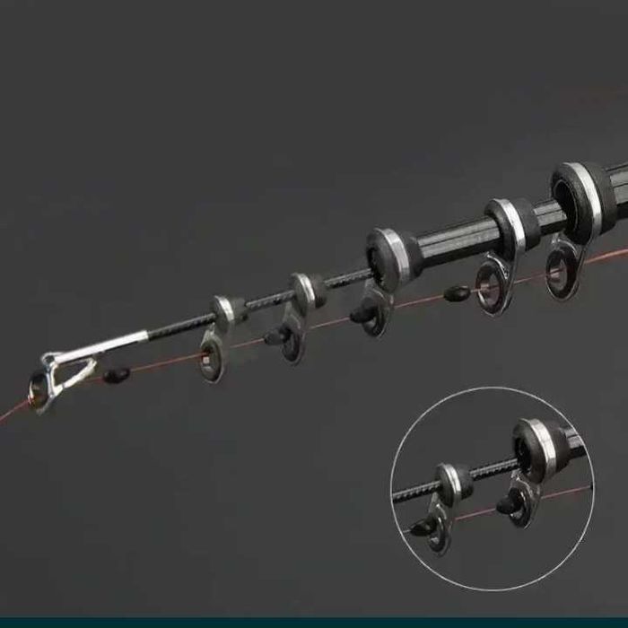 Удочка карбон, телескопическая карбоновая 4.5м, тест 100 грамм