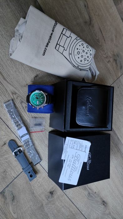Balticus Grey Seal III Chrono - BLT-BALGSGRNCH