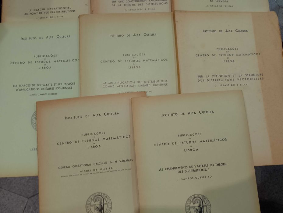 Instituto da Alta Cultura "Estudos Matemáticos" 11 unidades