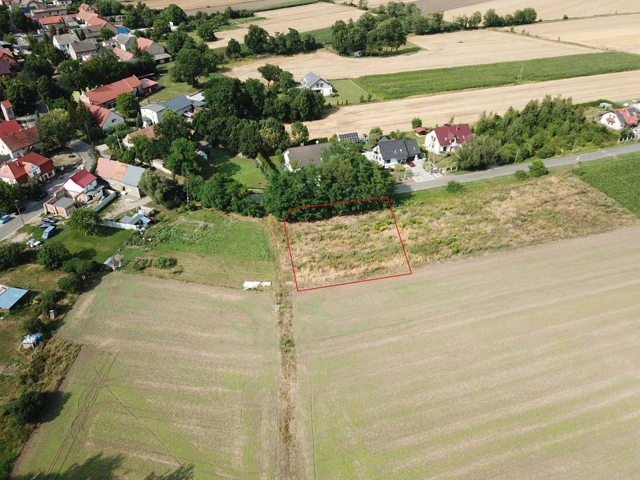 Działka budowlana 1297 m2 Sulimów Gmina Siechnice