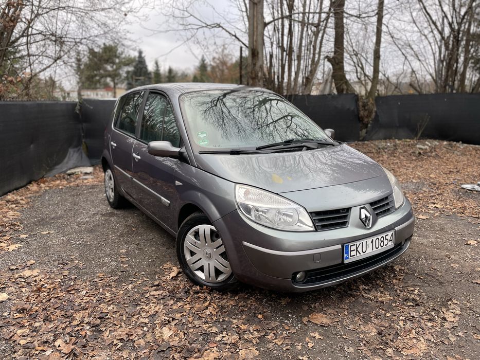 Renault Scenic | 1.9 Diesel | Skóry | Klima | Zimówki | Ładny Stan