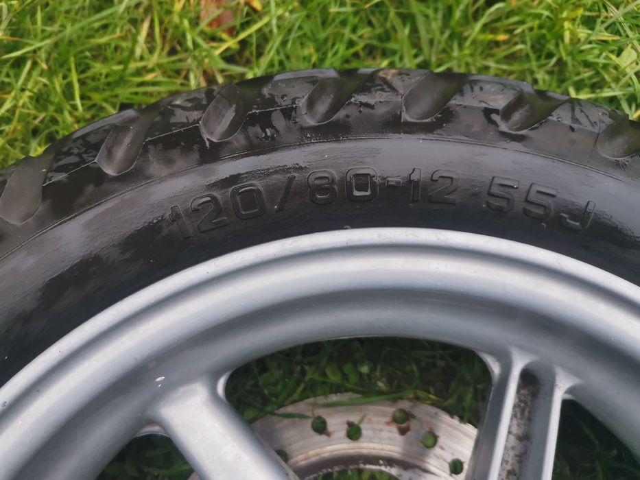 Диски + гума 130/70 12, 130/80 12 для скутера honda колеса