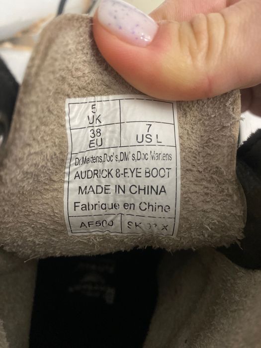 Dr Martens-Черевики шкіряні