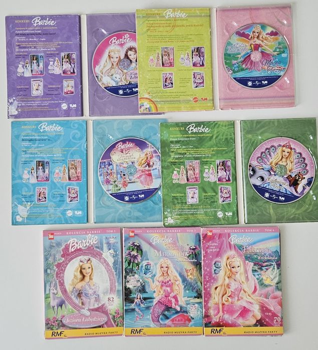 Barbie kolekcja 7 bajek na DVD
