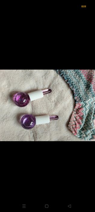 Kule do masażu twarzy lodowe ice nowe