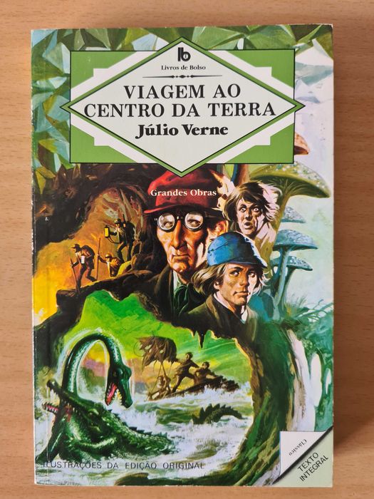 Livro "Viagem ao Centro da Terra" de Júlio Verne