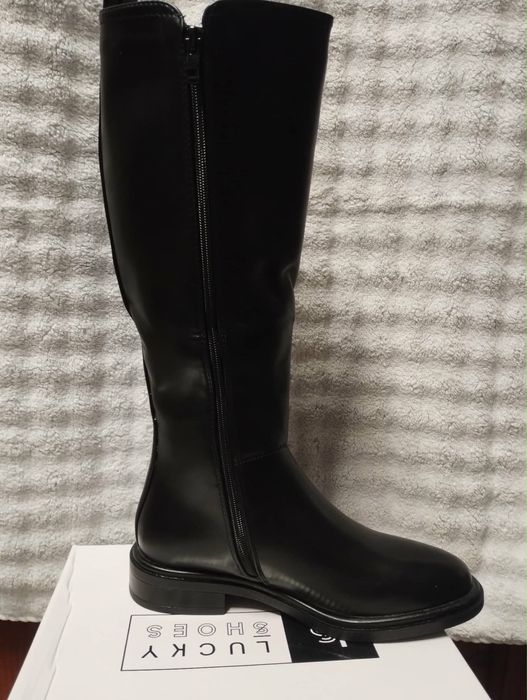 Kozaki czarne wysokie