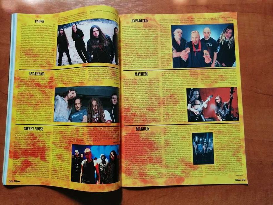 Gazeta magazyn miesięcznik Metal Hammer marzec 2003. Nr 141, 3/2003.