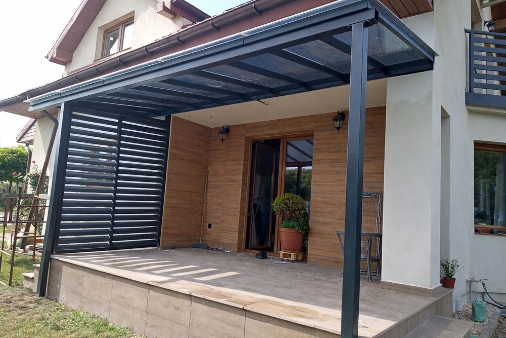 Zadaszenia tarasowe/ pergole /zaluzje